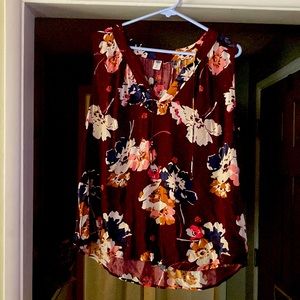 Cute sleeveless blouse